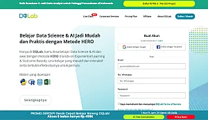 Website Marketing (Landing Page) DQLab